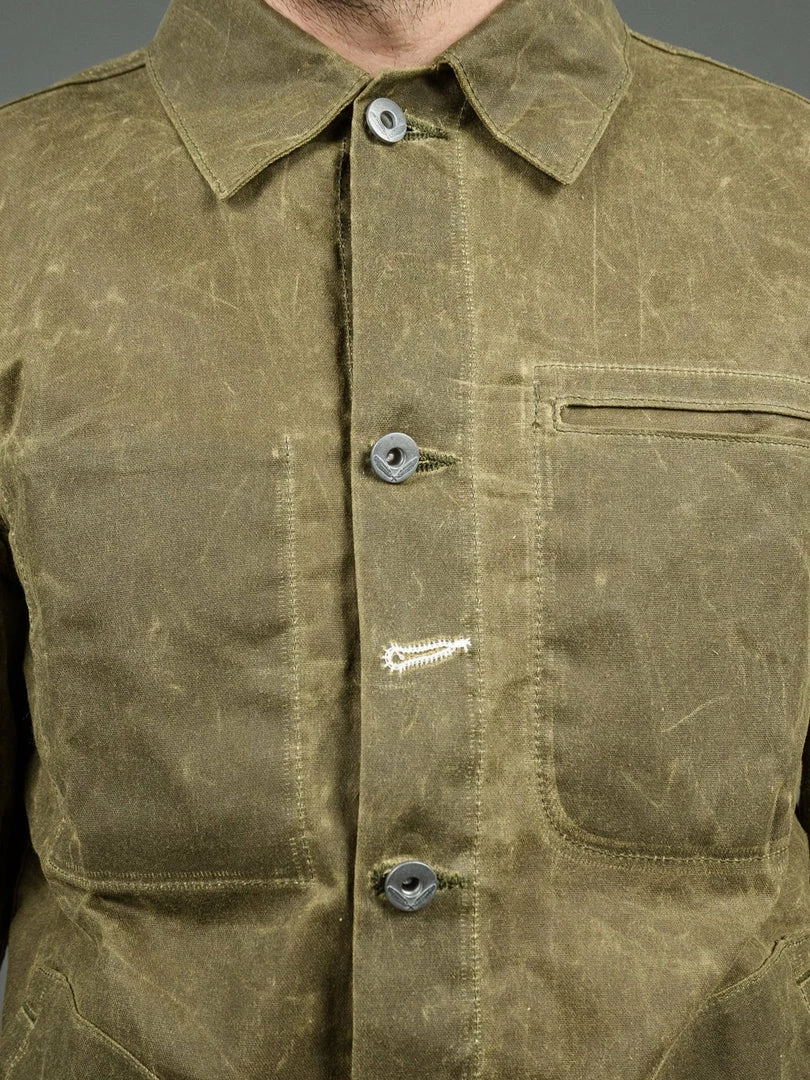 Rogue Territory Waxed Canvas Supply Jacket Hunter Green Ridgeline 7 Rogue Territory Waxed Canvas Supply Jacket Hunter Green Ridgeline