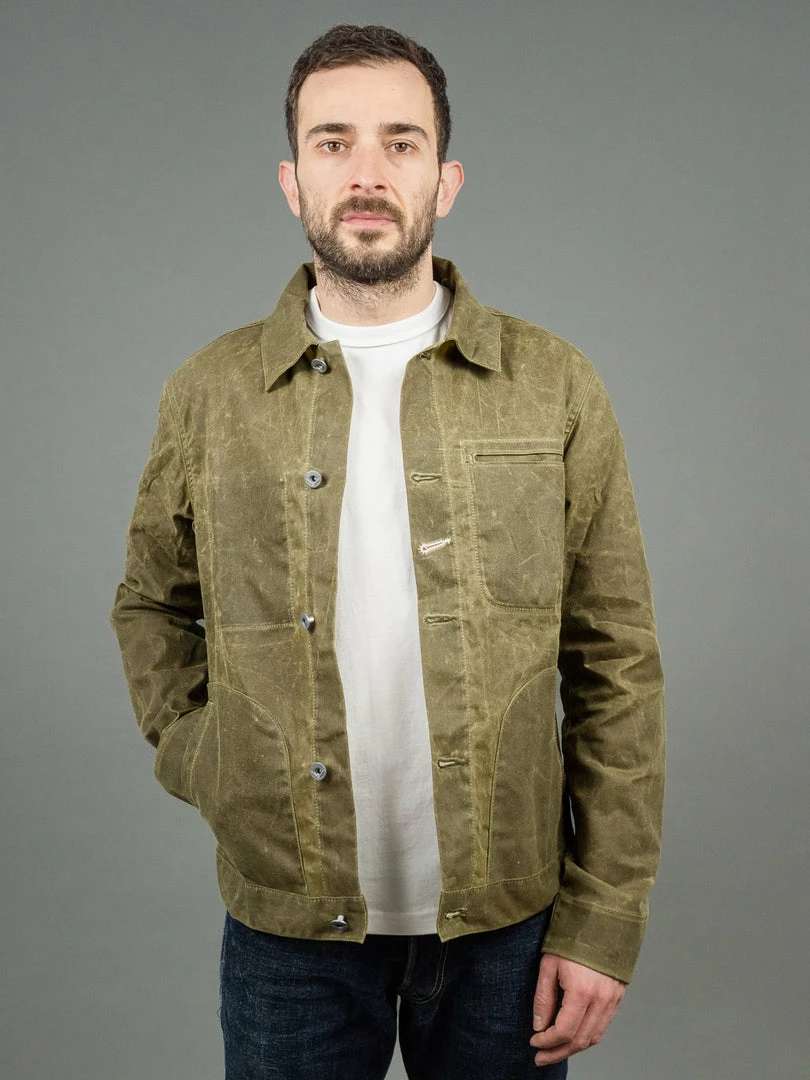 Rogue Territory Waxed Canvas Supply Jacket Hunter Green Ridgeline 6 Rogue Territory Waxed Canvas Supply Jacket Hunter Green Ridgeline