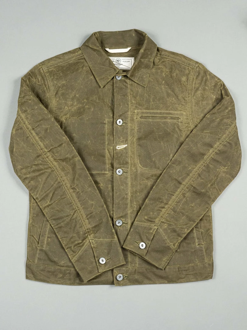 Rogue Territory Waxed Canvas Supply Jacket Hunter Green Ridgeline 11 Rogue Territory Waxed Canvas Supply Jacket Hunter Green Ridgeline