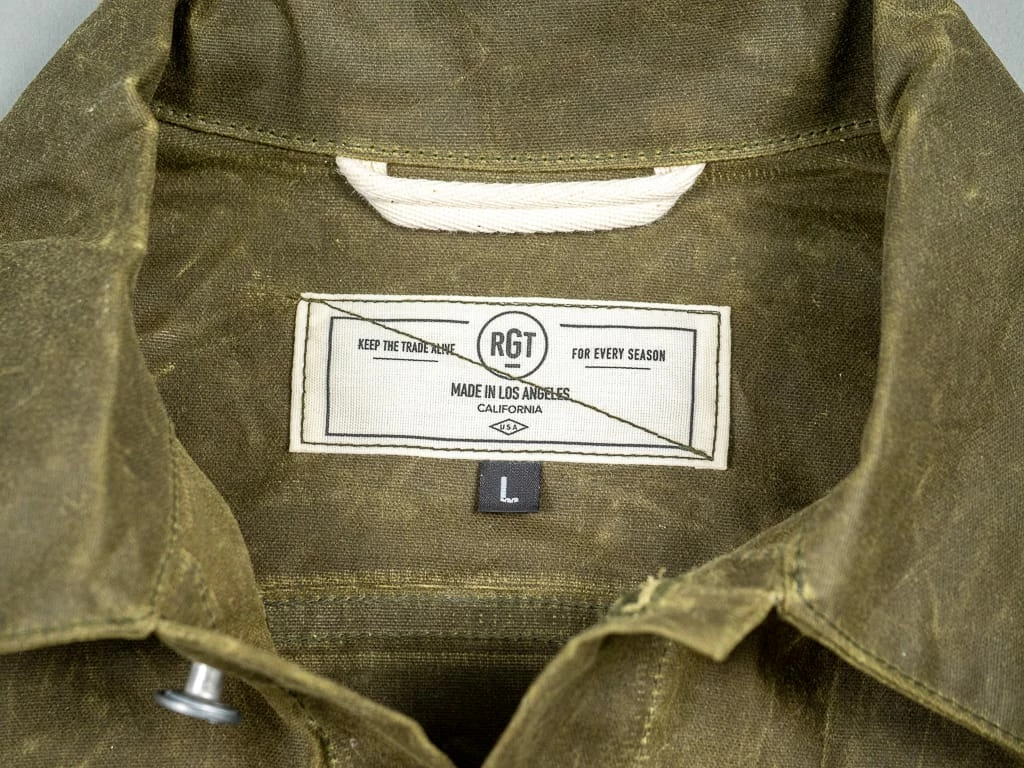 Rogue Territory Waxed Canvas Supply Jacket Hunter Green Ridgeline 20 Rogue Territory Waxed Canvas Supply Jacket Hunter Green Ridgeline
