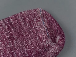 ROTOTO Double Face Crew Socks "Merino Wool & Organic Cotton" Grape 13 ROTOTO Double Face Crew Socks