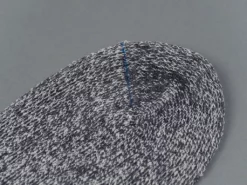 ROTOTO Double Face Crew Socks "Silk & Cotton" Mint/Grey 14 ROTOTO Double Face Crew Socks