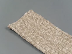 ROTOTO Low Gauge Slub Crew Socks Beige 15 ROTOTO Low Gauge Slub Crew Socks Beige