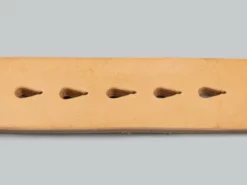 Samurai Jeans W001 Heavy Weight Curved Belt Natural NEW ARRIVALS