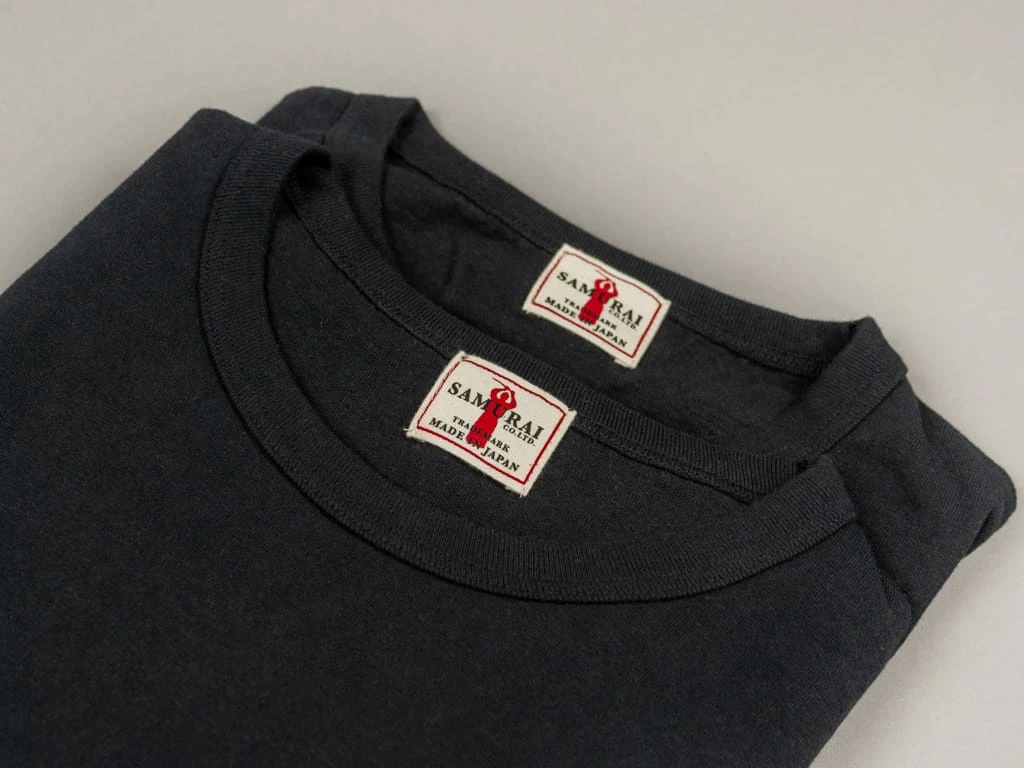 Samurai Jeans SJ2PST-CREW Tubular Black T-Shirt (2 Pack) 10 Samurai Jeans SJ2PST-CREW Tubular Black T-Shirt (2 Pack)