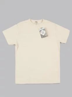 Samurai Jeans SJST-SC01 Japanese Cotton Crew T-Shirt Natural 27 Samurai Jeans SJST-SC01 Japanese Cotton Crew T-Shirt Natural