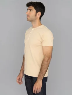 NEW ARRIVALS Samurai Jeans SJST-SC02 Japanese Cotton Henley T-Shirt Kuri 19 NEW ARRIVALS Samurai Jeans SJST-SC02 Japanese Cotton Henley T-Shirt Kuri