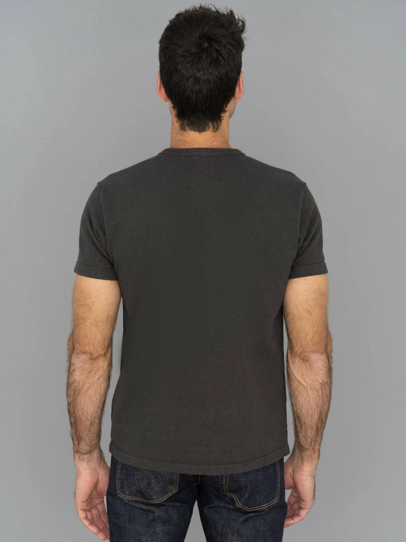 Samurai Jeans SJST-SC02 Japanese Cotton Henley T-Shirt Kuromane NEW ARRIVALS 4 Samurai Jeans SJST-SC02 Japanese Cotton Henley T-Shirt Kuromane NEW ARRIVALS