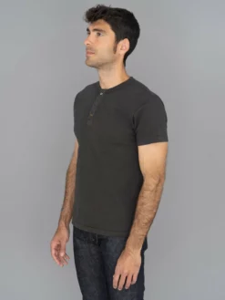 Samurai Jeans SJST-SC02 Japanese Cotton Henley T-Shirt Kuromane NEW ARRIVALS 19 Samurai Jeans SJST-SC02 Japanese Cotton Henley T-Shirt Kuromane NEW ARRIVALS