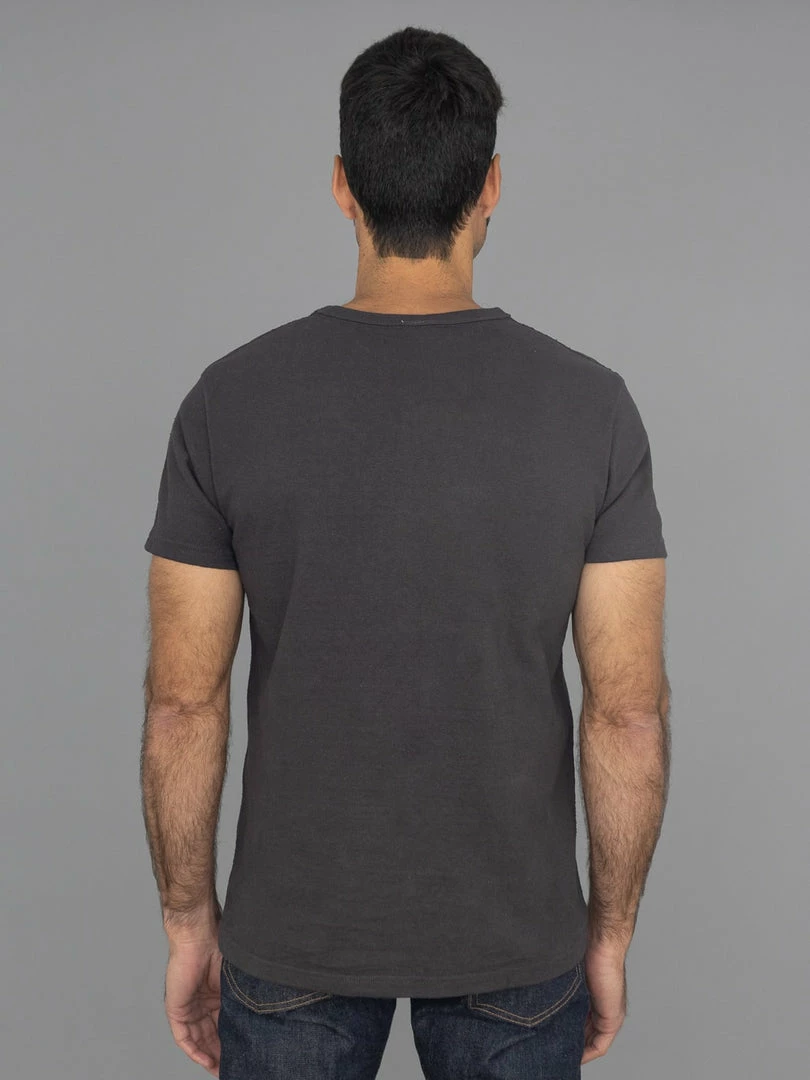 NEW ARRIVALS Samurai Jeans SJST-SC01 Japanese Cotton Crew T-Shirt Kuromane 4 NEW ARRIVALS Samurai Jeans SJST-SC01 Japanese Cotton Crew T-Shirt Kuromane