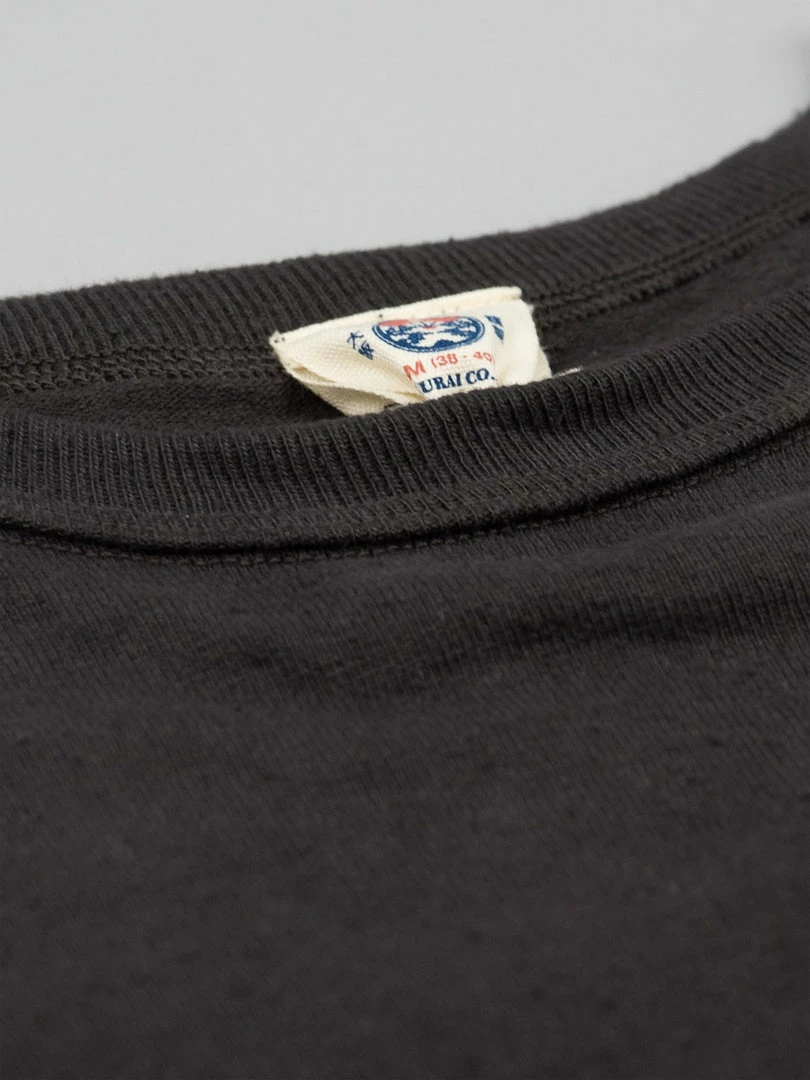 NEW ARRIVALS Samurai Jeans SJST-SC01 Japanese Cotton Crew T-Shirt Kuromane 11 NEW ARRIVALS Samurai Jeans SJST-SC01 Japanese Cotton Crew T-Shirt Kuromane