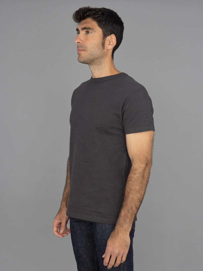 NEW ARRIVALS Samurai Jeans SJST-SC01 Japanese Cotton Crew T-Shirt Kuromane 5 NEW ARRIVALS Samurai Jeans SJST-SC01 Japanese Cotton Crew T-Shirt Kuromane