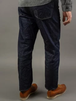 Spellbound Hard Twist Denim Straight Tapered Jeans