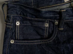 Spellbound Hard Twist Denim Straight Tapered Jeans