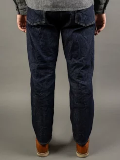 Spellbound Hard Twist Denim Straight Tapered Jeans