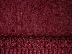 Stevenson Overall Co. Detachable Hooded Athletic Jacket Burgundy