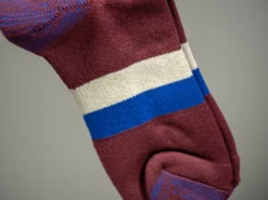 Stevenson Overall Co. Athletic Socks Burgundy 10 Stevenson Overall Co. Athletic Socks Burgundy