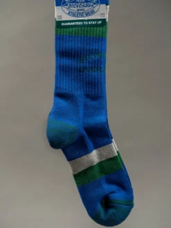 Stevenson Overall Co. Athletic Socks Blue