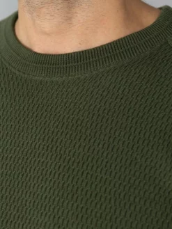 Stevenson Overall Co. Merino Wool Thermal Long Sleeve Shirt Olive NEW ARRIVALS