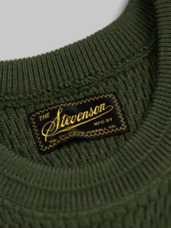 Stevenson Overall Co. Merino Wool Thermal Long Sleeve Shirt Olive NEW ARRIVALS