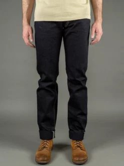 The Strike Gold 5004ID Double Indigo Straight Tapered Jeans