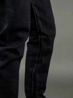 The Strike Gold 5004ID Double Indigo Straight Tapered Jeans