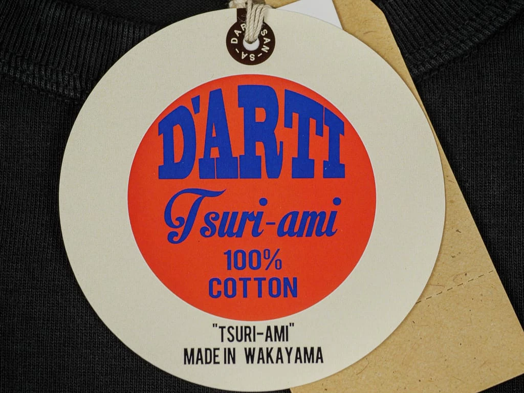STUDIO D´ARTISAN Studio D'Artisan 9913 Loopwheel T-Shirt Black 20 STUDIO D´ARTISAN Studio D'Artisan 9913 Loopwheel T-Shirt Black