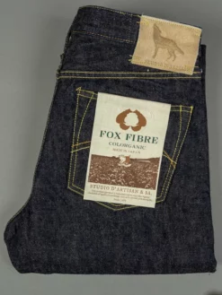 STUDIO D´ARTISAN Studio D'Artisan Fox-001 Fox Cotton Foxfibre® Coyote Relaxed Tapered Jeans
