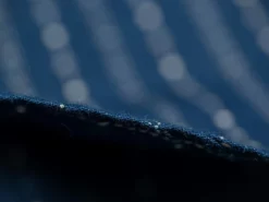 STUDIO D´ARTISAN Studio D'Artisan Indigo Wabash Band Collar Shirt