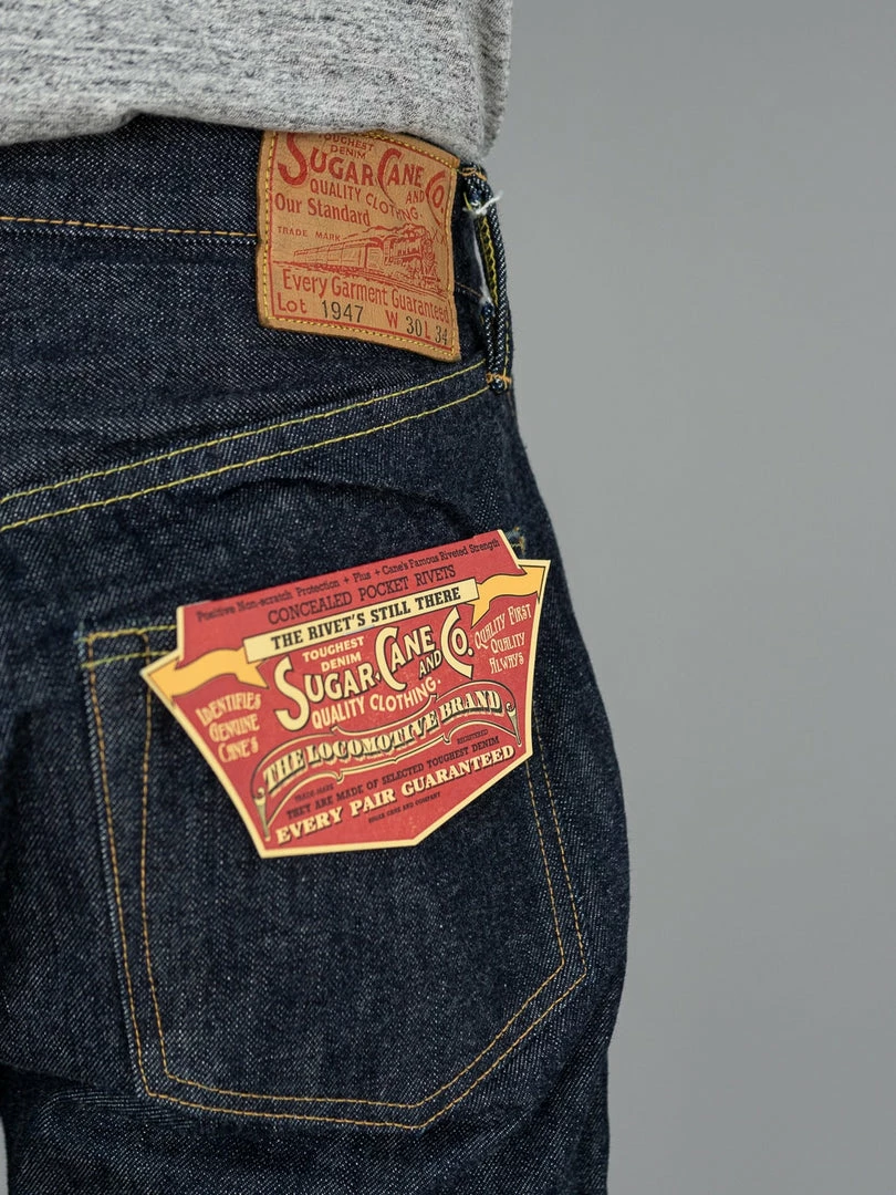 NEW ARRIVALS Sugar Cane "1947 Model" 14.25oz Regular Straight Jeans 8 NEW ARRIVALS Sugar Cane "1947 Model" 14.25oz Regular Straight Jeans