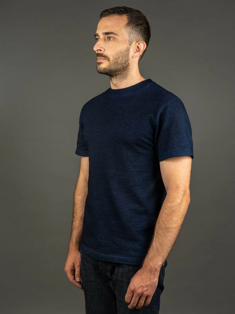 Tanuki HSS Heavy Shinkai Indigo T-Shirt 5 Tanuki HSS Heavy Shinkai Indigo T-Shirt