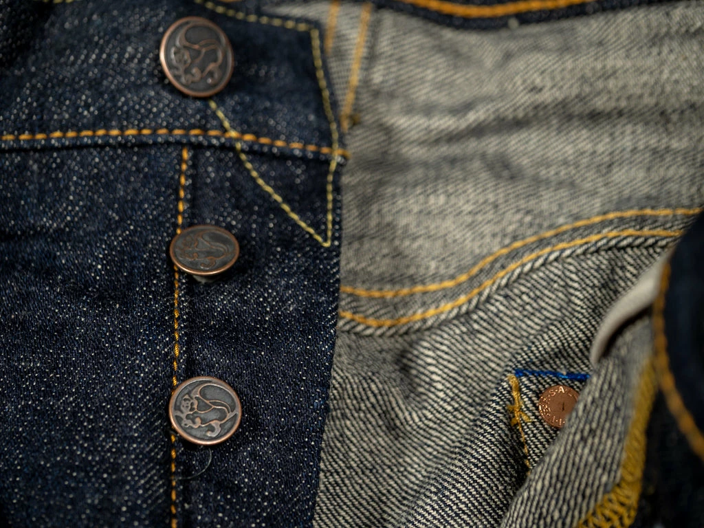 Tanuki NT Natural Indigo Tapered Jeans 8 Tanuki NT Natural Indigo Tapered Jeans