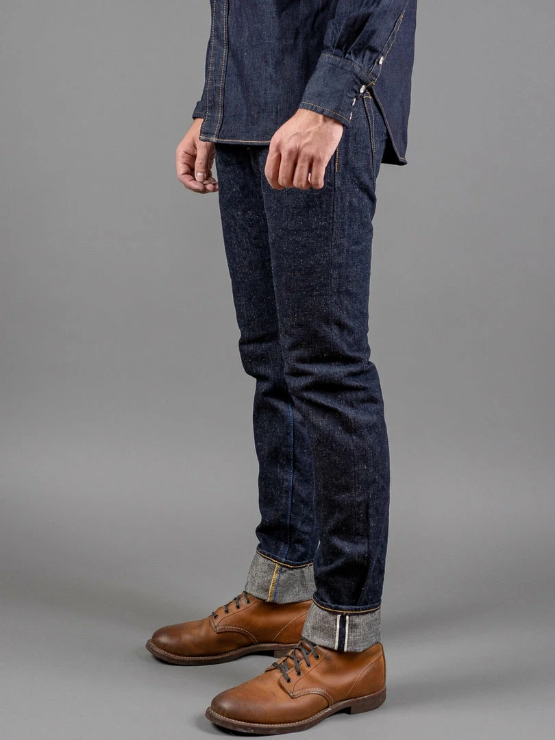 Tanuki NT Natural Indigo Tapered Jeans 5 Tanuki NT Natural Indigo Tapered Jeans