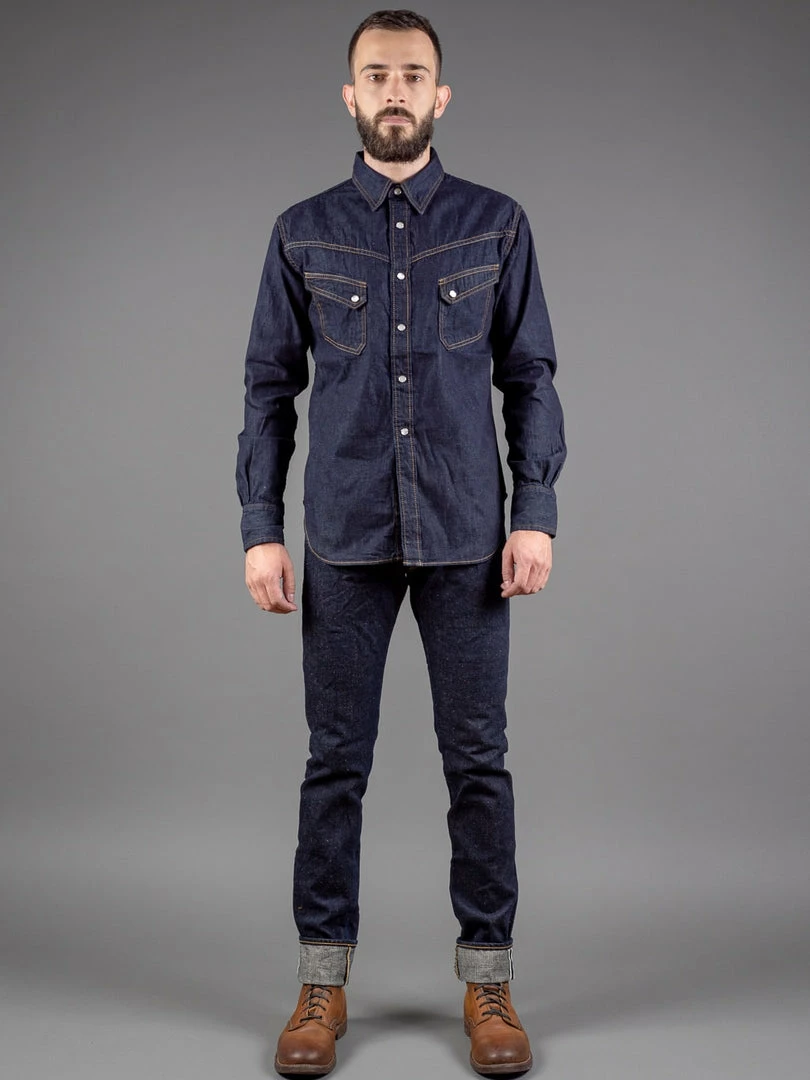 Tanuki NT Natural Indigo Tapered Jeans 3 Tanuki NT Natural Indigo Tapered Jeans