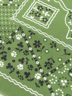 TCB Cat Bandana Green NEW ARRIVALS