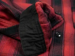 The Flat Head Ombré Flannel Shirt Red 52 The Flat Head Ombré Flannel Shirt Red