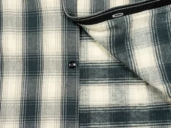 The Flat Head Ombré Flannel Shirt Ivory 47 The Flat Head Ombré Flannel Shirt Ivory