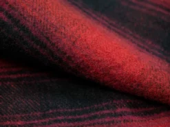 The Flat Head Ombré Flannel Shirt Red 48 The Flat Head Ombré Flannel Shirt Red