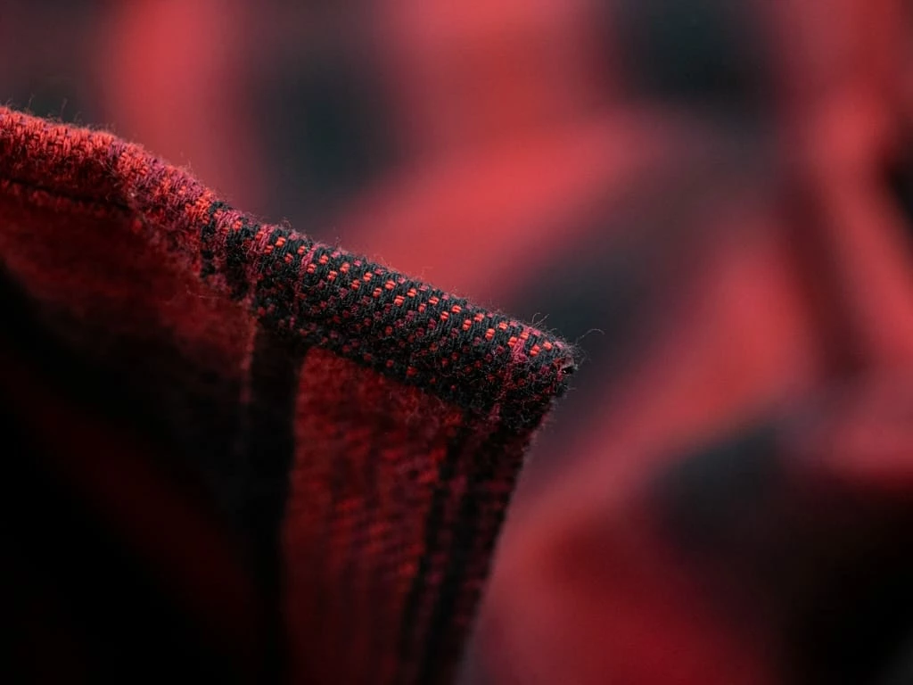 The Flat Head Ombré Flannel Shirt Red 25 The Flat Head Ombré Flannel Shirt Red