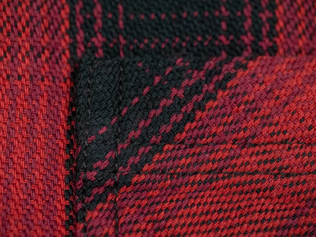 The Flat Head Ombré Flannel Shirt Red 26 The Flat Head Ombré Flannel Shirt Red