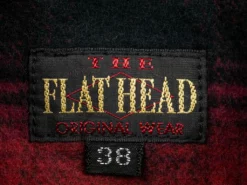 The Flat Head Ombré Flannel Shirt Red 59 The Flat Head Ombré Flannel Shirt Red
