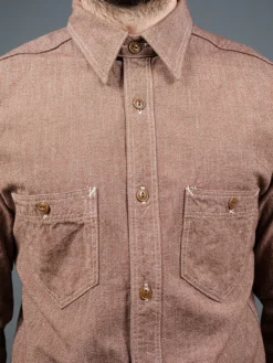 The Rite Stuff Atlas Salt & Pepper Work Shirt (Cedar) 29 The Rite Stuff Atlas Salt & Pepper Work Shirt (Cedar)