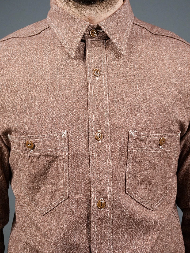 The Rite Stuff Atlas Salt & Pepper Work Shirt (Cedar) 6 The Rite Stuff Atlas Salt & Pepper Work Shirt (Cedar)