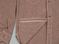 The Rite Stuff Atlas Salt & Pepper Work Shirt (Cedar) 42 The Rite Stuff Atlas Salt & Pepper Work Shirt (Cedar)