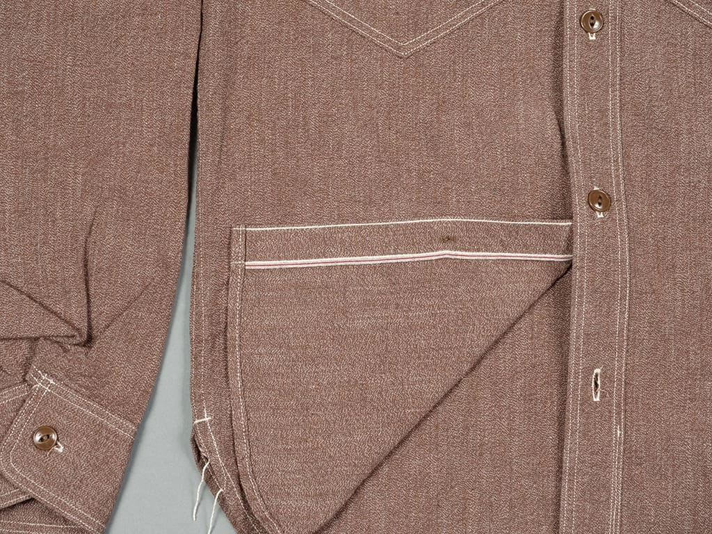 The Rite Stuff Atlas Salt & Pepper Work Shirt (Cedar) 19 The Rite Stuff Atlas Salt & Pepper Work Shirt (Cedar)