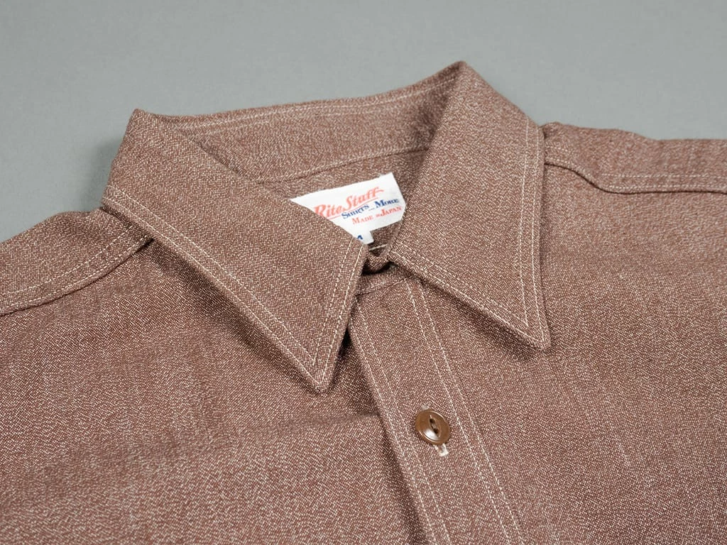 The Rite Stuff Atlas Salt & Pepper Work Shirt (Cedar) 12 The Rite Stuff Atlas Salt & Pepper Work Shirt (Cedar)