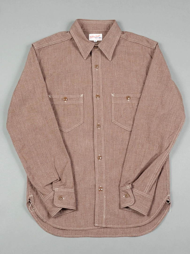 The Rite Stuff Atlas Salt & Pepper Work Shirt (Cedar) 10 The Rite Stuff Atlas Salt & Pepper Work Shirt (Cedar)