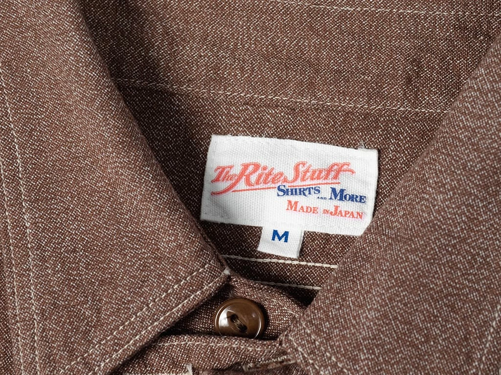 The Rite Stuff Atlas Salt & Pepper Work Shirt (Cedar) 25 The Rite Stuff Atlas Salt & Pepper Work Shirt (Cedar)