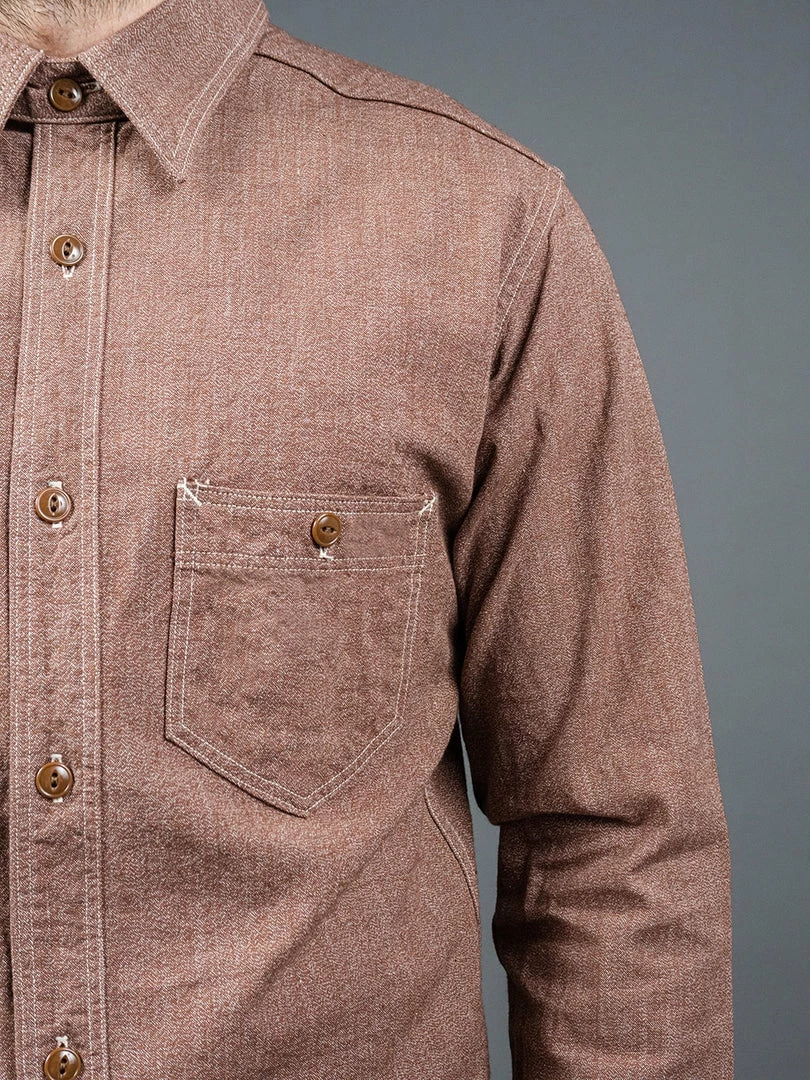 The Rite Stuff Atlas Salt & Pepper Work Shirt (Cedar) 7 The Rite Stuff Atlas Salt & Pepper Work Shirt (Cedar)