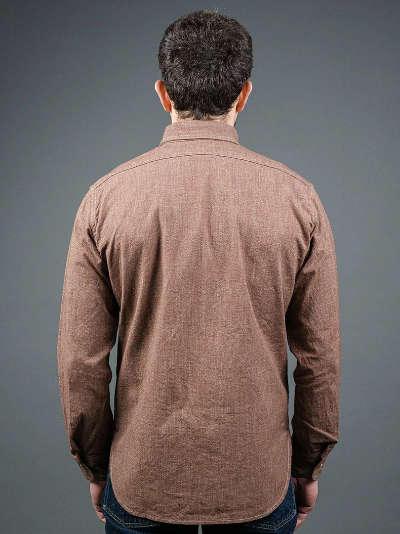 The Rite Stuff Atlas Salt & Pepper Work Shirt (Cedar) 4 The Rite Stuff Atlas Salt & Pepper Work Shirt (Cedar)